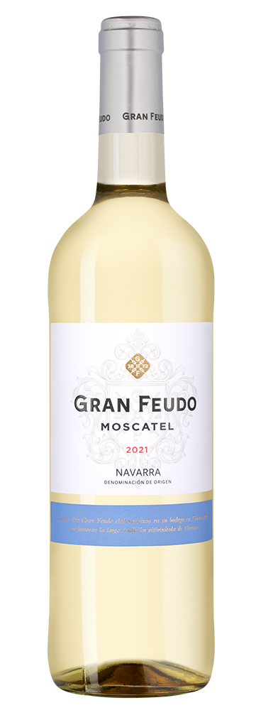 Вино Gran Feudo Moscatel, Bodegas Chivite, 2021, (140618), Испания, Наварра, белое, сухое, 0.75 л, Гран Феудо Москатель, цена 1718 рублей