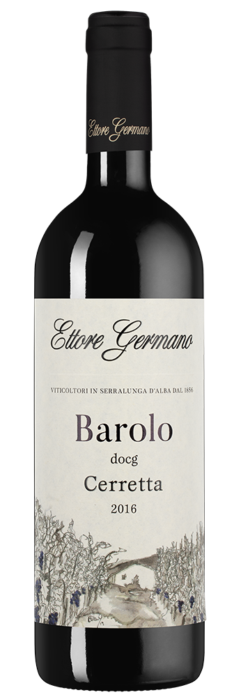 Вино Barolo Ceretta, Ettore Germano, 2016, (139835), Италия, Пьемонт, красное, сухое, 0.75 л, Бароло Черетта, цена 24990 рублей