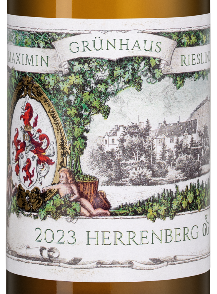 Вино Riesling Herrenberg Trocken Grosses Gewachs, Maximin Grunhaus, 2023, 0.375л, (151159), Германия, Мозель, белое, полусухое, 0.375 л, Рислинг Херренберг Трокен ГГ, цена 8490 рублей
