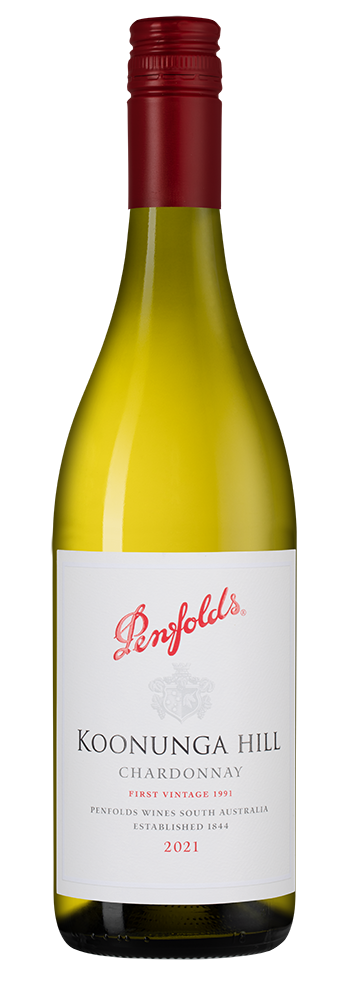Вино Koonunga Hill Chardonnay, Penfolds, 2021, (151443), Австралия, Южная Австралия, белое, сухое, 0.75 л, Кунунга Хилл Шардоне, цена 3690 рублей