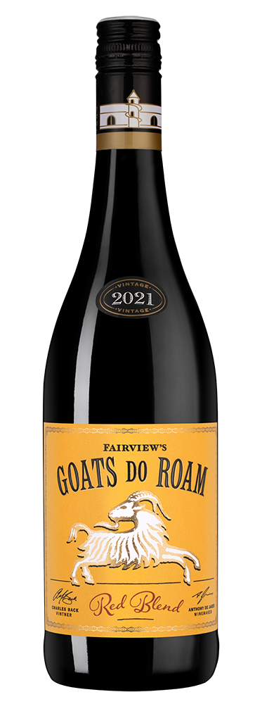 Вино Goats do Roam Red, Fairview, 2021, (136428), Южная Африка, Вестерн Кейп, красное, сухое, 0.75 л, Гоутс ду Роум Рэд, цена 2490 рублей