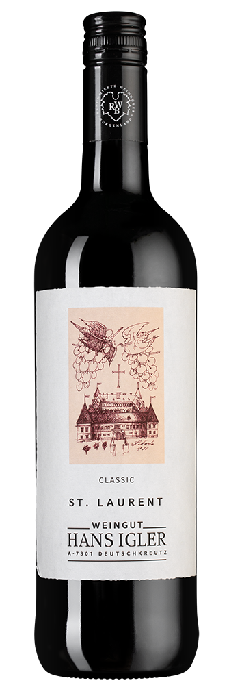 Вино St. Laurent Classic, Hans Igler, 2018, (124384), Австрия, Бургенланд, красное, сухое, 0.75 л, Ст. Лаурент Классик, цена 4290 рублей