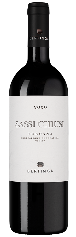 Вино Sassi Chiusi, Bertinga, 2020, (157583), Италия, Тоскана, красное, сухое, 0.75 л, Сасси Кьюзи, цена 6990 рублей