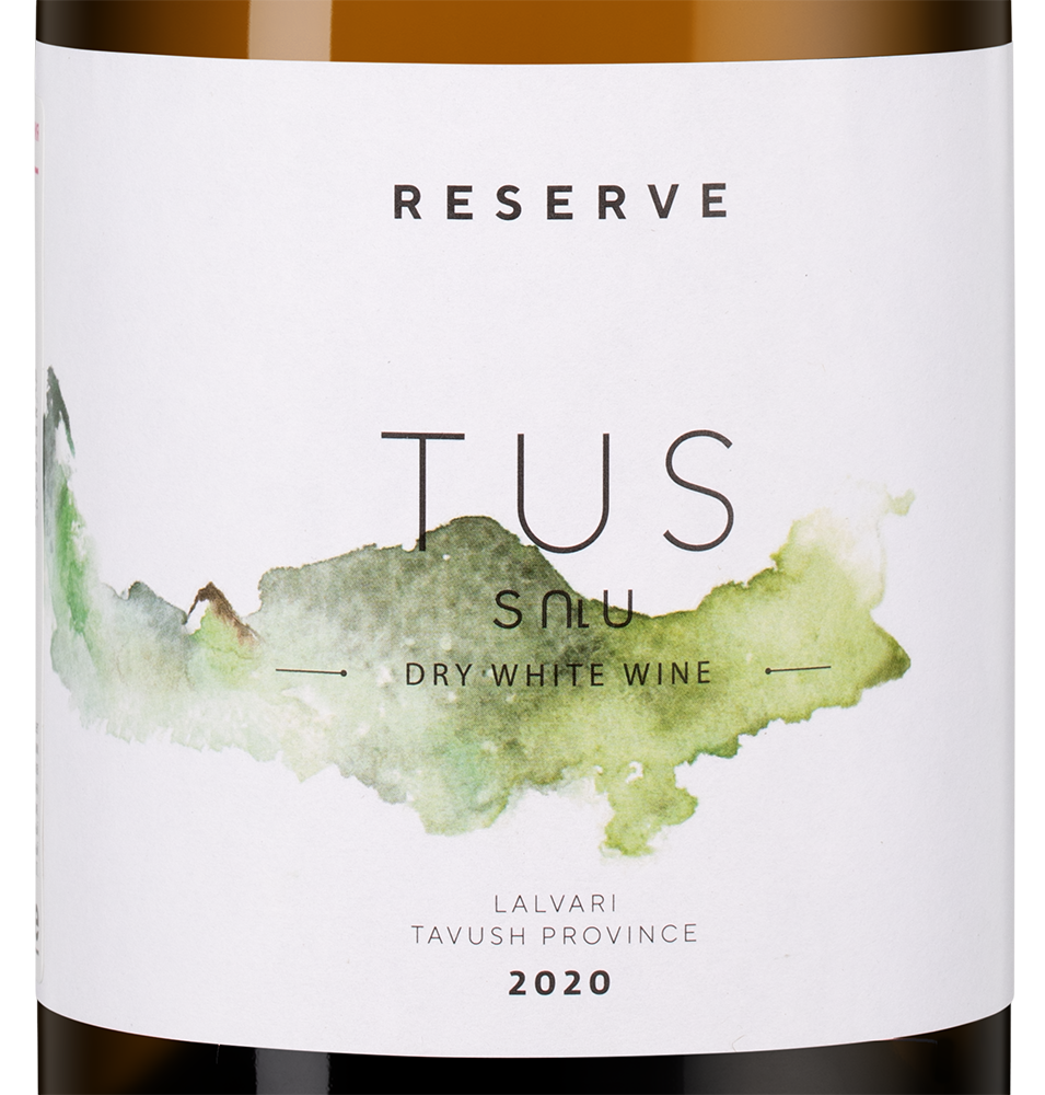 Вино Tus Reserve White, TUS, 2020, (141824), Армения, Тавуш, белое, сухое, 0.75 л, Тус Резерв Белое, цена 4490 рублей