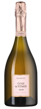 Игристое вино Кюве де Витмер Розе, (140406), розовое брют, 2019 г., 0.75 л, Кюве де Витмер Розе цена 2340 рублей