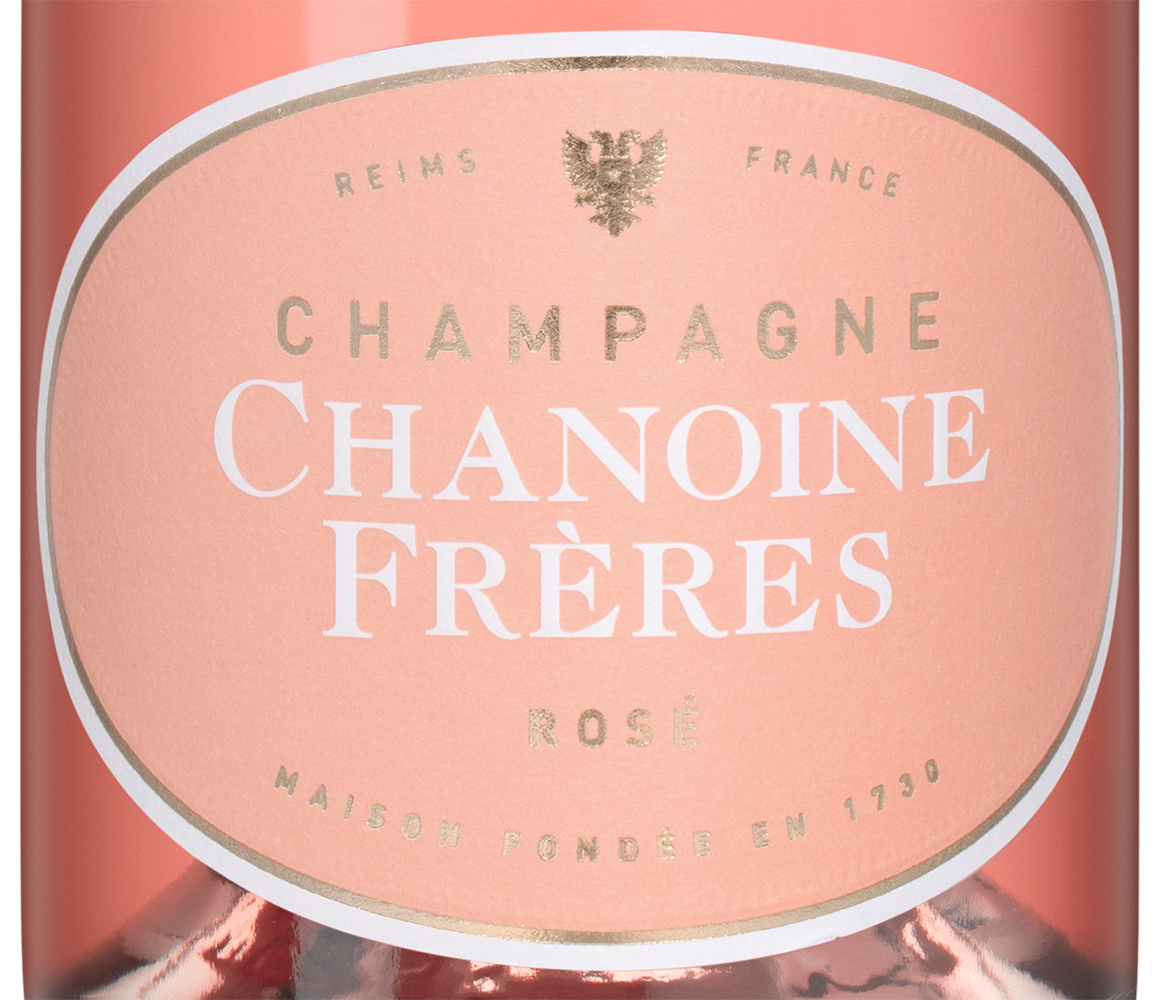 Шампанское Rose Brut, Chanoine Freres, (157988), Франция, Шампань, розовое, брют, 0.75 л, Розе Брют, цена 10490 рублей