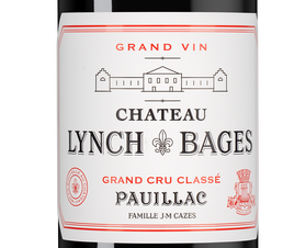 Вино Chateau Lynch-Bages (Pauillac), (141465), красное сухое, 2021, 0.75 л, Шато Линч-Баж цена 36490 рублей