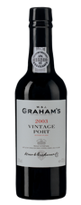 Портвейн Graham's Vintage Port, (112087), 2003 г., 0.375 л, Грэм'с Винтидж Порт цена 10990 рублей