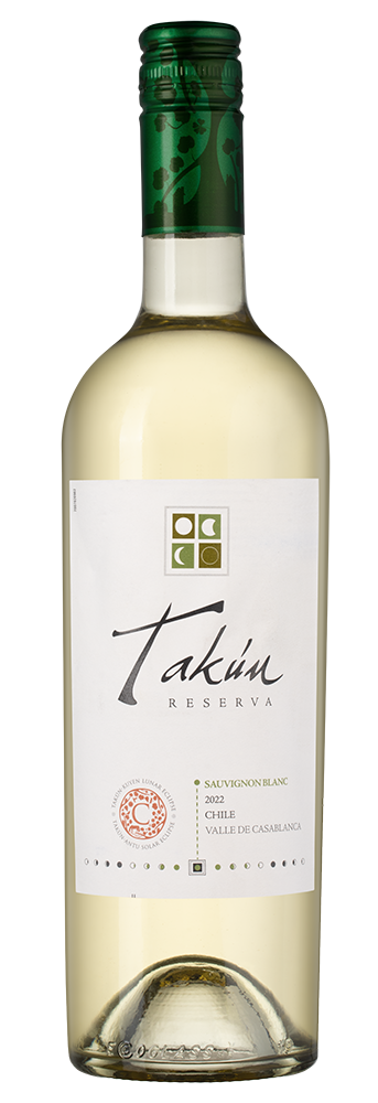 Вино Takun Sauvignon Blanc Reserva, Caliterra, 2022, (140083), Чили, Аконкагуа, белое, сухое, 0.75 л, Такун Совиньон Блан Ресерва, цена 1740 рублей