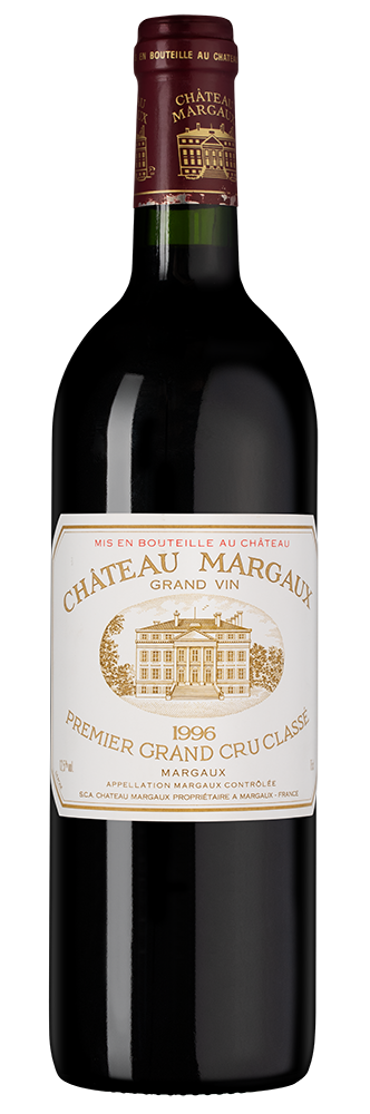 Вино Chateau Margaux (Margaux), 1996, (150090), Франция, Бордо, красное, сухое, 0.75 л, Шато Марго, цена 359990 рублей
