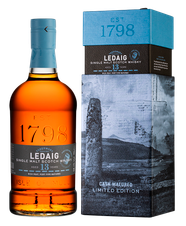 Виски Ledaig Aged 13 Years Port Pipe, (118442), gift box в подарочной упаковке, Односолодовый 13 лет, Шотландия, 0.7 л, Ледчиг Эйджид 13 Лет Порт Пайп цена 26490 рублей
