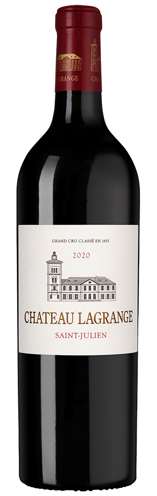 Вино Chateau Lagrange (Saint-Julien), 2020, (132978), Франция, Бордо, красное, сухое, 0.75 л, Шато Лагранж, цена 17490 рублей
