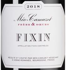 Вино Fixin, (124453), красное сухое, 2018 г., 0.75 л, Фисен цена 13490 рублей