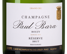 Шампанское и игристое вино из винограда шардоне (Chardonnay) Reserve Bouzy Grand Cru Brut