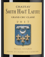 Вино Chateau Smith Haut-Lafitte Rouge, (145930), красное сухое, 2017 г., 0.75 л, Шато Смит О-Лафит Руж цена 26990 рублей