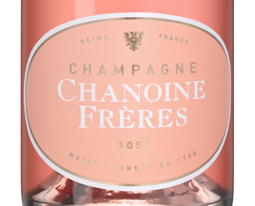 Шампанское Rose Brut, Chanoine Freres, (158558), Франция, Шампань, розовое, брют, 0.75 л, Розе Брют, цена 8043 рублей