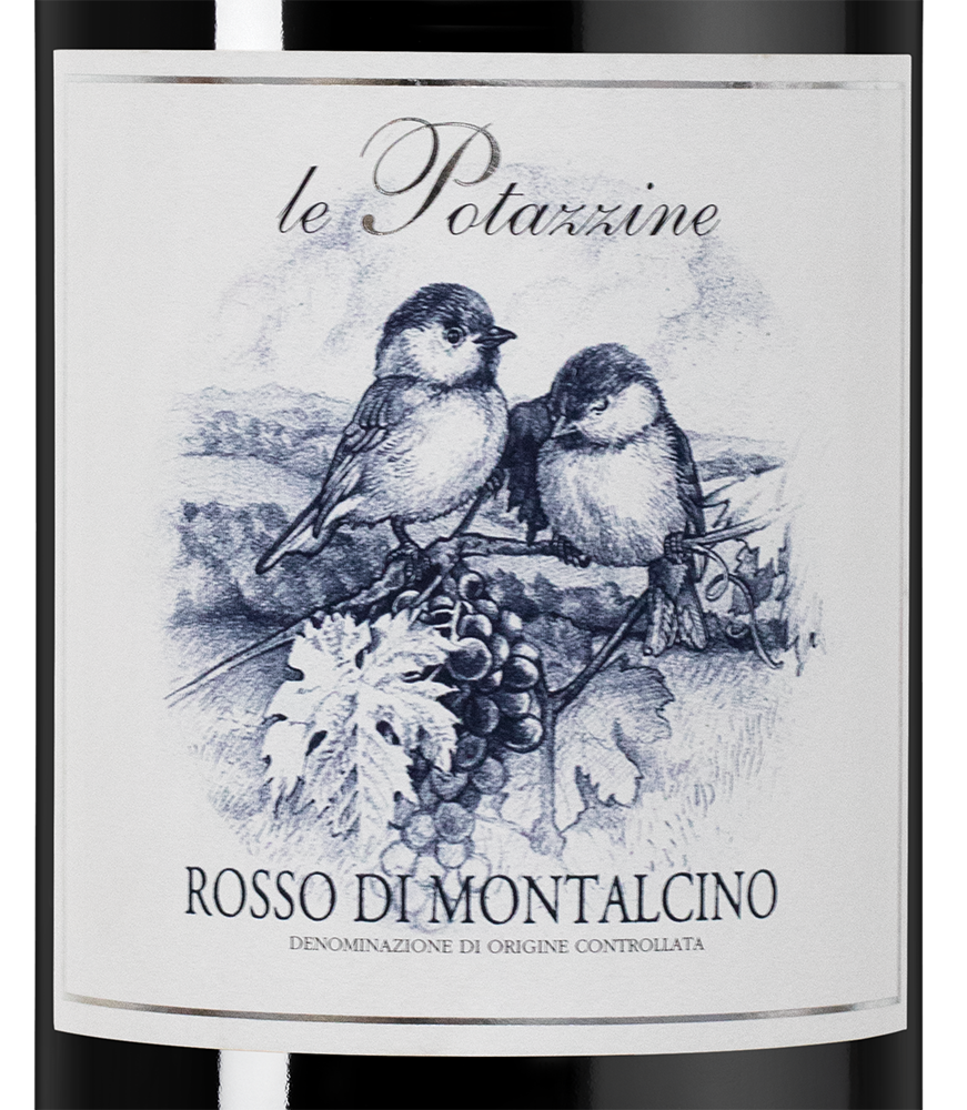 Вино Rosso di Montalcino, Le Potazzine, 2023, 3л, (153828), Италия, Тоскана, красное, сухое, 3 л, Россо ди Монтальчино, цена 77490 рублей