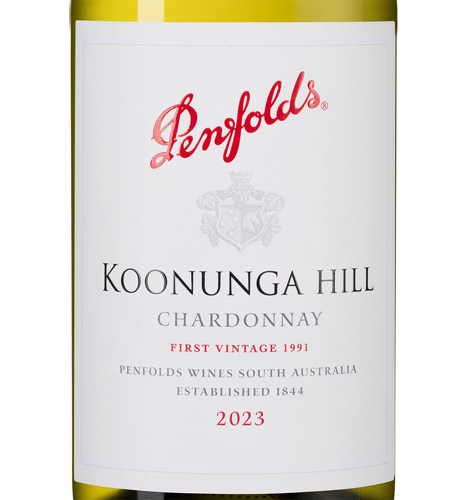 Вино Koonunga Hill Chardonnay, Penfolds, 2023, (149425), Австралия, Южная Австралия, белое, сухое, 0.75 л, Кунунга Хилл Шардоне, цена 3690 рублей