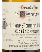 Вино Domaine Paul Pernot & Fils Puligny-Montrachet Premier Cru Clos de la Garenne