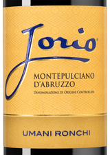 Вино Montepulciano d'Abruzzo Jorio, (124309), красное сухое, 2018 г., 0.75 л, Монтепульчано д'Абруццо Йорио цена 2990 рублей