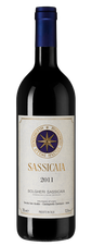 Вино Sassicaia, (94153), красное сухое, 2011 г., 0.75 л, Сассикайя цена 139990 рублей