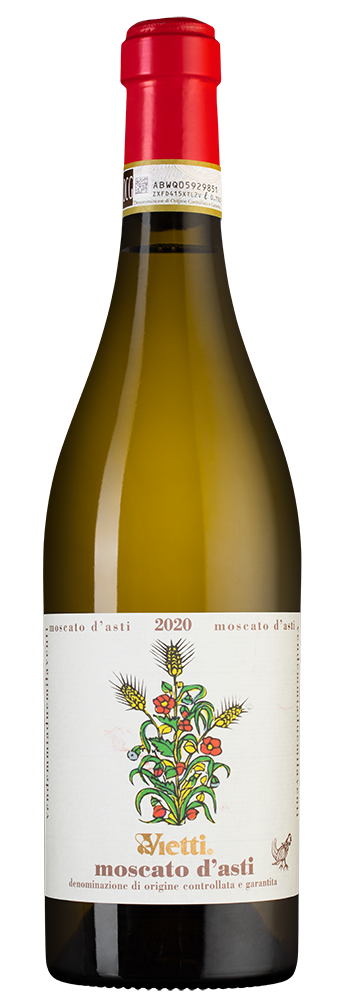 Игристое вино Moscato d'Asti, Vietti, 2020, (129239), Италия, Пьемонт, белое, сладкое, 0.75 л, Москато д'Асти, цена 5490 рублей