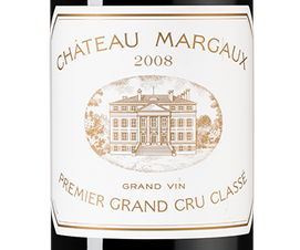Вино Chateau Margaux, (103258), красное сухое, 2008 г., 0.75 л, Шато Марго цена 119990 рублей