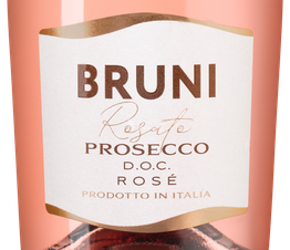 Игристое вино Bruni Prosecco Rose Brut, (146825), розовое брют, 0.75 л, Просекко Розе цена 1740 рублей