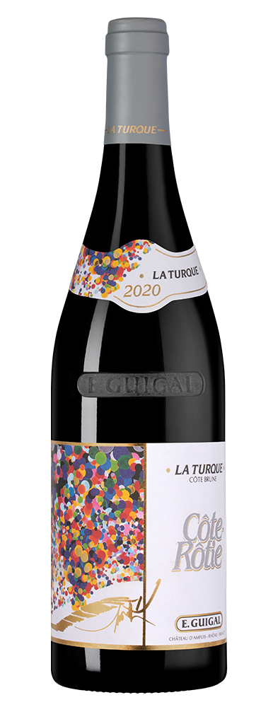 Вино Cote-Rotie La Turque, Guigal, 2020, (152115), Франция, Долина Роны, красное, сухое, 0.75 л, Кот-Роти Ла Тюрк, цена 139990 рублей