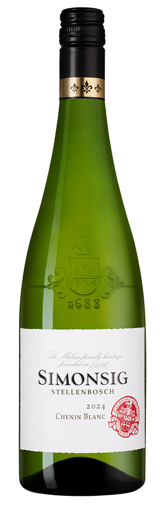 Вино Chenin Blanc, Simonsig, 2024, (149451), Южная Африка, Вестерн Кейп, белое, полусухое, 0.75 л, Шенен Блан, цена 1990 рублей