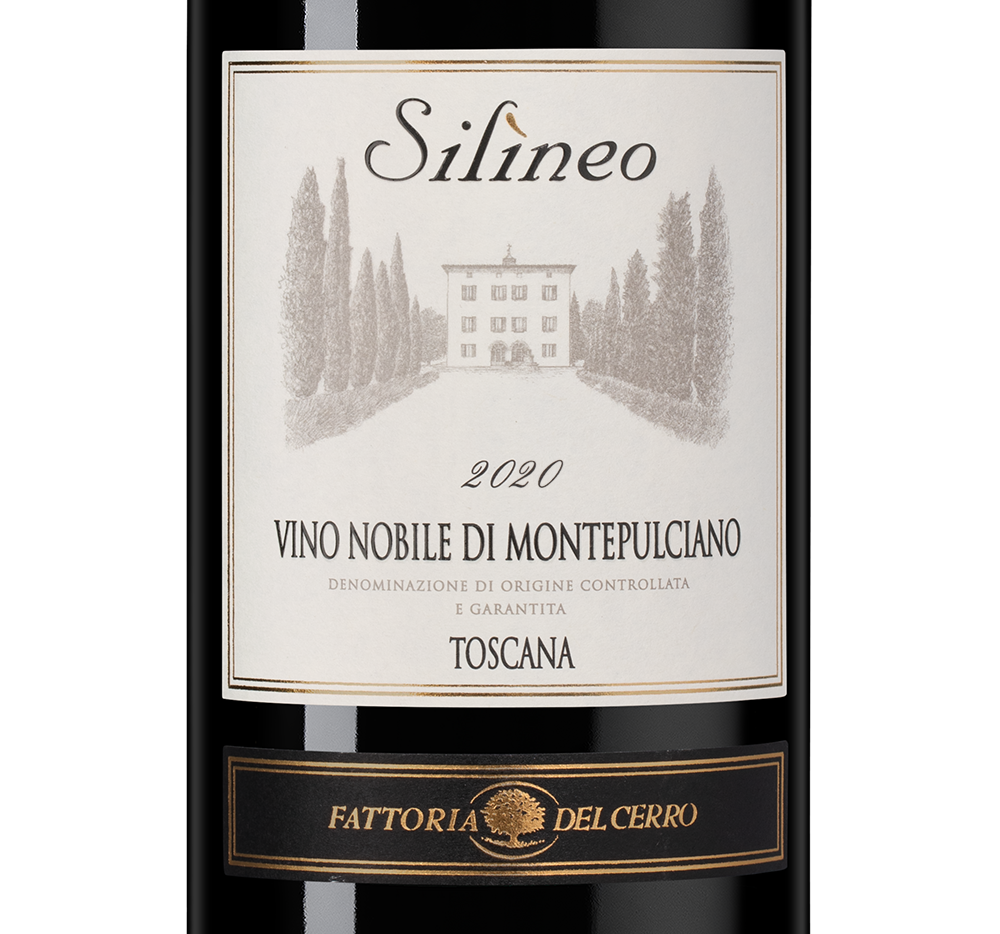 Вино Vino Nobile di Montepulciano Silineo, Fattoria del Cerro, 2020, (147174), Италия, Тоскана, красное, сухое, 0.75 л, Вино Нобиле ди Монтепульчано Силинео, цена 4990 рублей