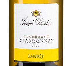Вино Bourgogne Chardonnay Laforet, (128320), белое сухое, 2020 г., 0.75 л, Бургонь Шардоне Лафоре цена 5490 рублей