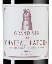 Вино Chateau Latour, (133003), красное сухое, 2013 г., 0.75 л, Шато Латур цена 174990 рублей