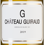 Вино с абрикосовым вкусом Le G de Chateau Guiraud