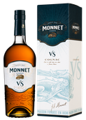 Крепкие напитки 0.7 л Monnet VS в подарочной упаковке