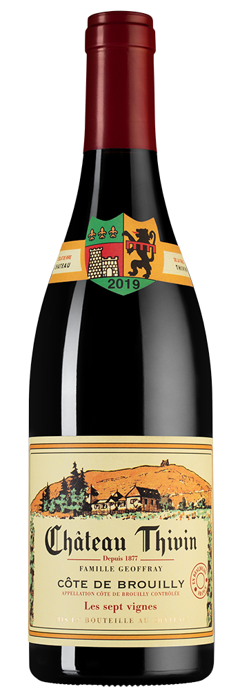 Вино Les Sept Vignes, Chateau Thivin, 2021, (145434), Франция, Бургундия, красное, сухое, 0.75 л, Ле Сет Винь, цена 6990 рублей
