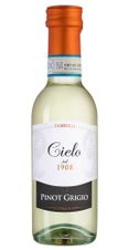 Вино Pinot Grigio, (141727), белое полусухое, 2022 г., 0.187 л, Пино Гриджо цена 490 рублей