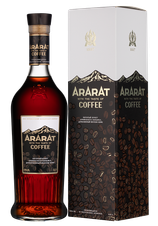 Бренди Арарат со вкусом кофе в подарочной упаковке, (146881), gift box в подарочной упаковке, 30%, Армения, 0.5 л, Арарат Кофе цена 2190 рублей