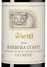 Вино Barbera d'Asti la Crena, (127803), красное сухое, 2018 г., 0.75 л, Барбера д'Асти ла Крена цена 12490 рублей