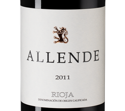 Вино Allende Tinto, (117509), красное сухое, 2011 г., 0.75 л, Альенде Тинто цена 5990 рублей