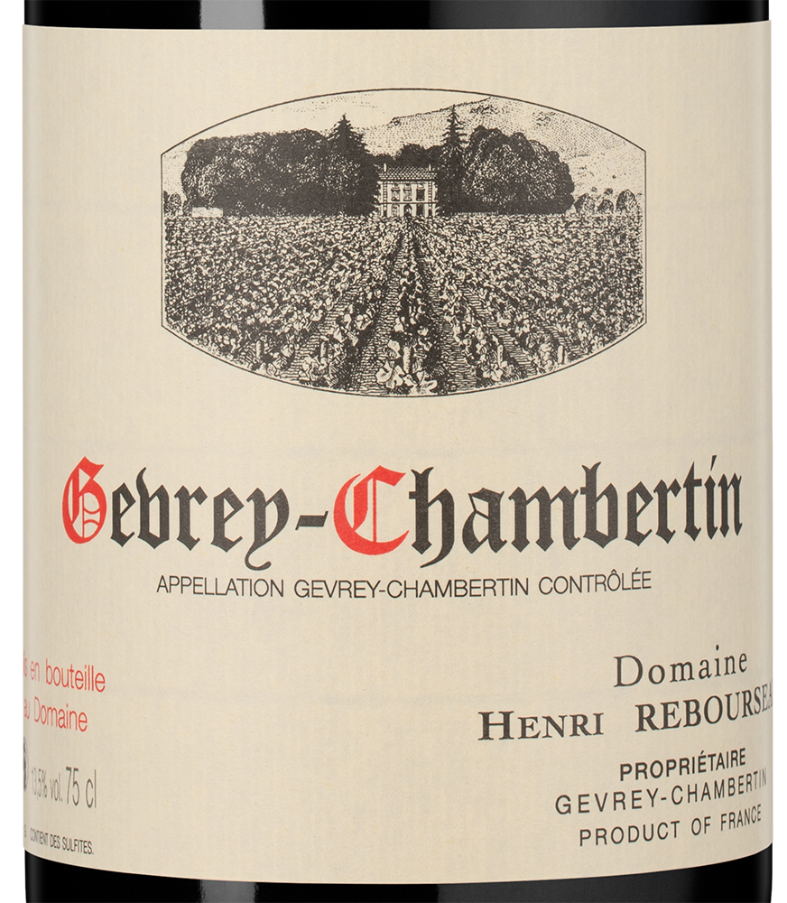 Вино Gevrey-Chambertin, Domaine Henri Rebourseau, 2023, (157957), Франция, Бургундия, красное, сухое, 0.75 л, Жевре-Шамбертен, цена 19990 рублей