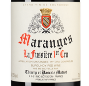 Вино со смородиновым вкусом Maranges Premier Cru La Fussiere 