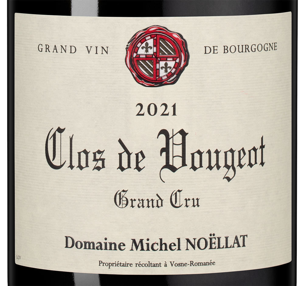 Вино Clos de Vougeot Grand Cru, Domaine Michel Noellat, 2021, (148114), Франция, Бургундия, красное, сухое, 0.75 л, Кло де Вужо Гран Крю, цена 84990 рублей