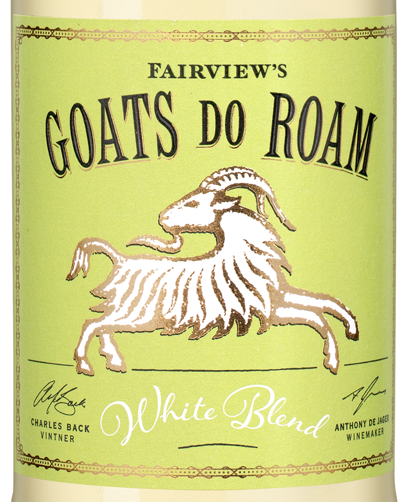 Вино Goats do Roam White, Fairview, 2023, (145767), Южная Африка, Вестерн Кейп, белое, сухое, 0.75 л, Гоутс ду Роум Уайт, цена 2490 рублей