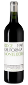 Вино 1997 года урожая Monte Bello