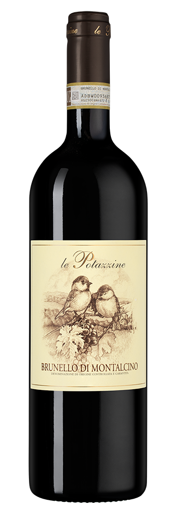Вино Brunello di Montalcino, Le Potazzine, 2020, (153824), Италия, Тоскана, красное, сухое, 0.75 л, Брунелло ди Монтальчино, цена 32490 рублей