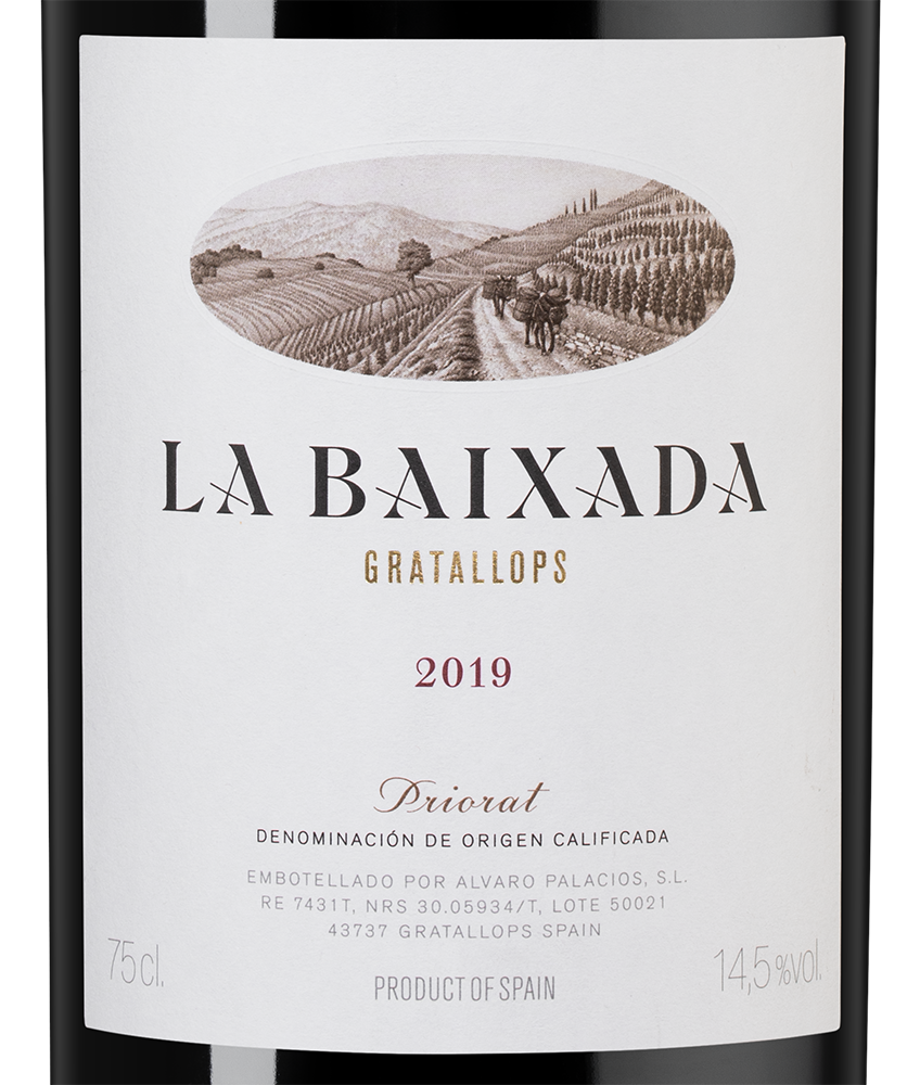 Вино La Baixada, Alvaro Palacios, 2019, (129720), Испания, Каталония, красное, сухое, 0.75 л, Ла Байшада, цена 44990 рублей