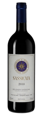Вино Sassicaia, (116542), красное сухое, 2010 г., 0.75 л, Сассикайя цена 103490 рублей