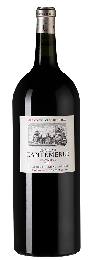 Вино Chateau Cantemerle (Haut-Medoc), 2005, 1.5л, (145693), Франция, Бордо, красное, сухое, 1.5 л, Шато Кантмерль, цена 41490 рублей