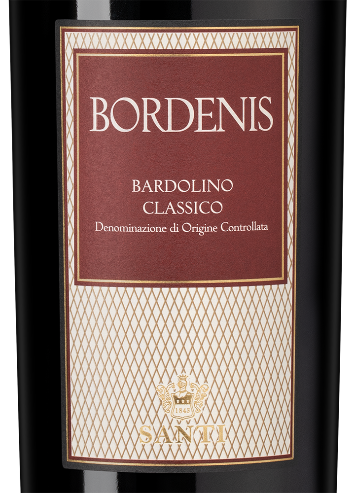 Вино Bardolino Classico Ca' Bordenis, Santi, 2023, (151871), Италия, Венето, красное, сухое, 0.75 л, Бардолино Классико Ка' Борденис, цена 2490 рублей